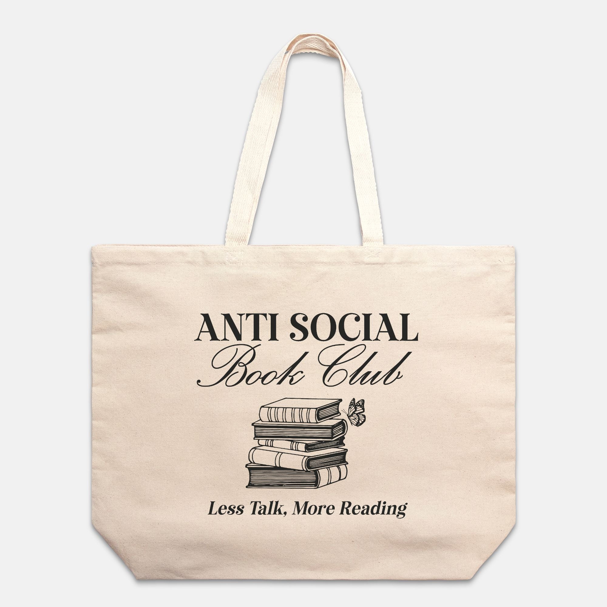 Anti-Social Oversized Tote