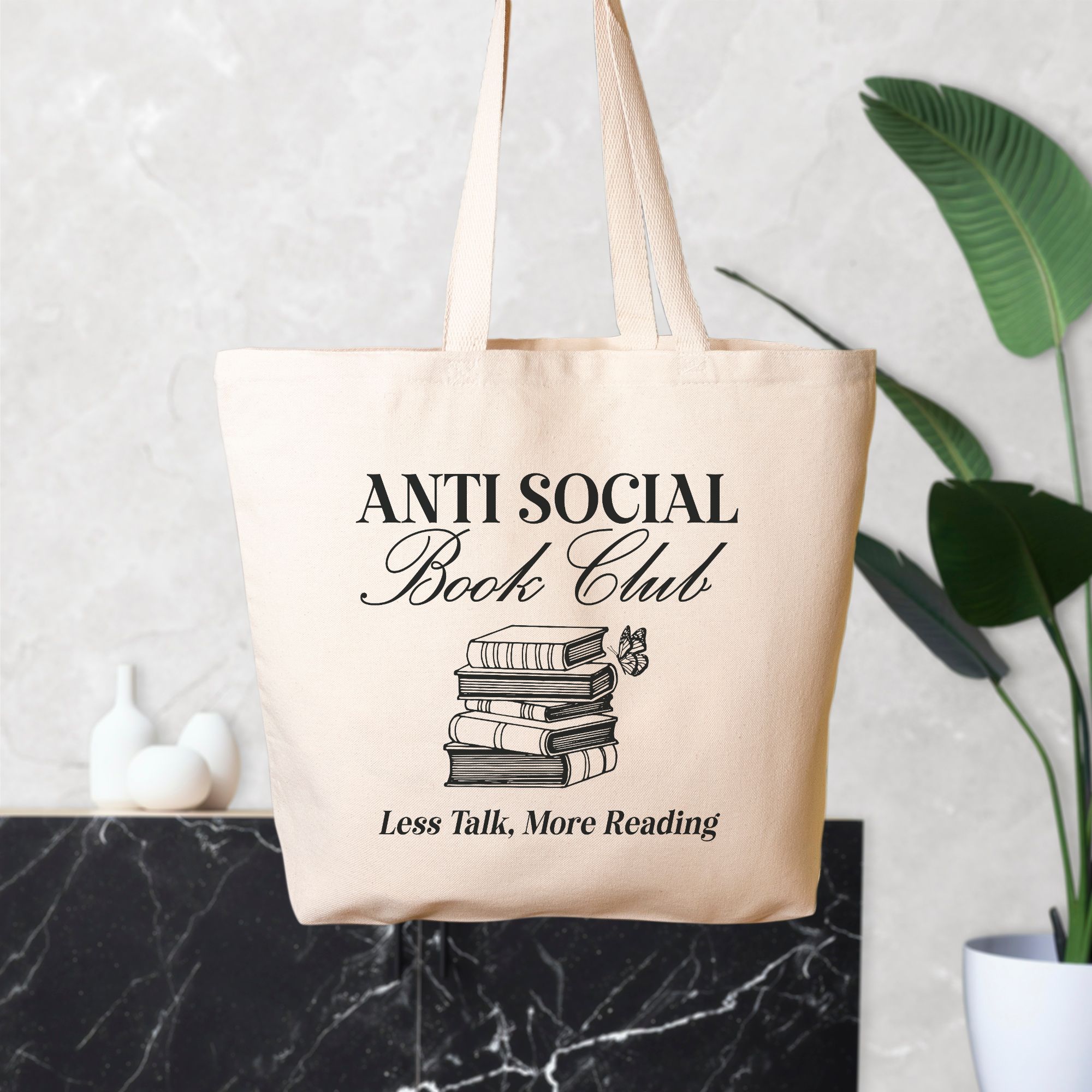 Anti-Social Oversized Tote