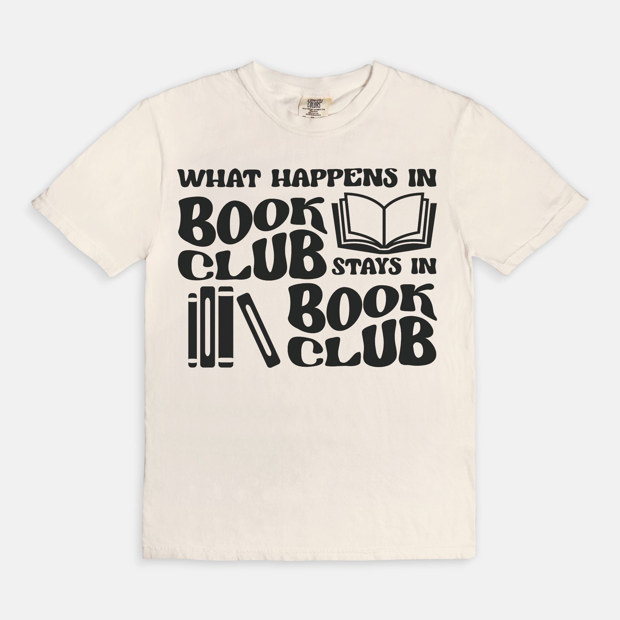 Book Club Comfort Colors Tee