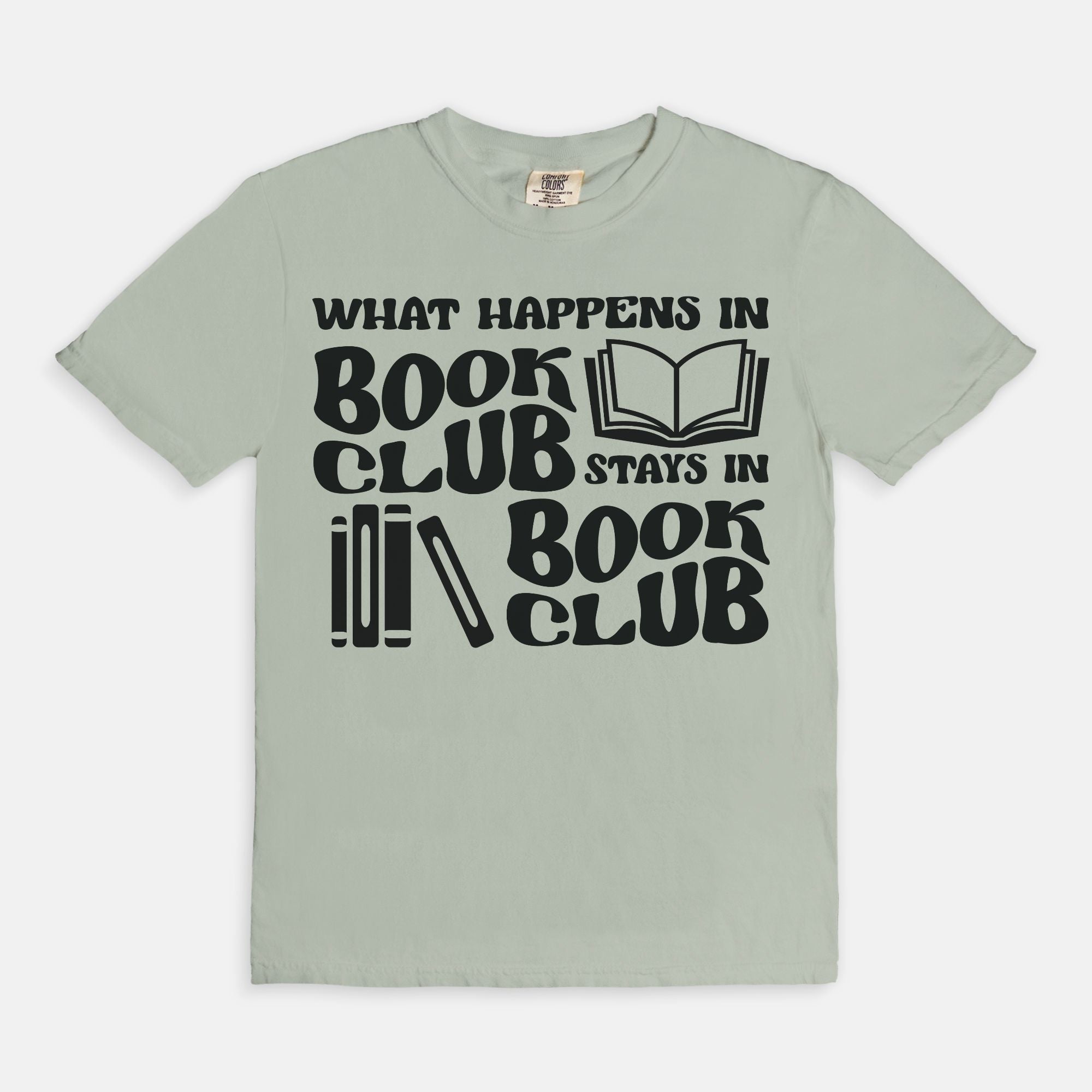 Book Club Comfort Colors Tee