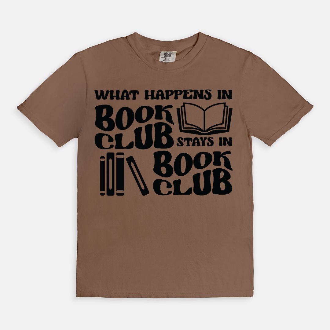 Book Club Comfort Colors Tee